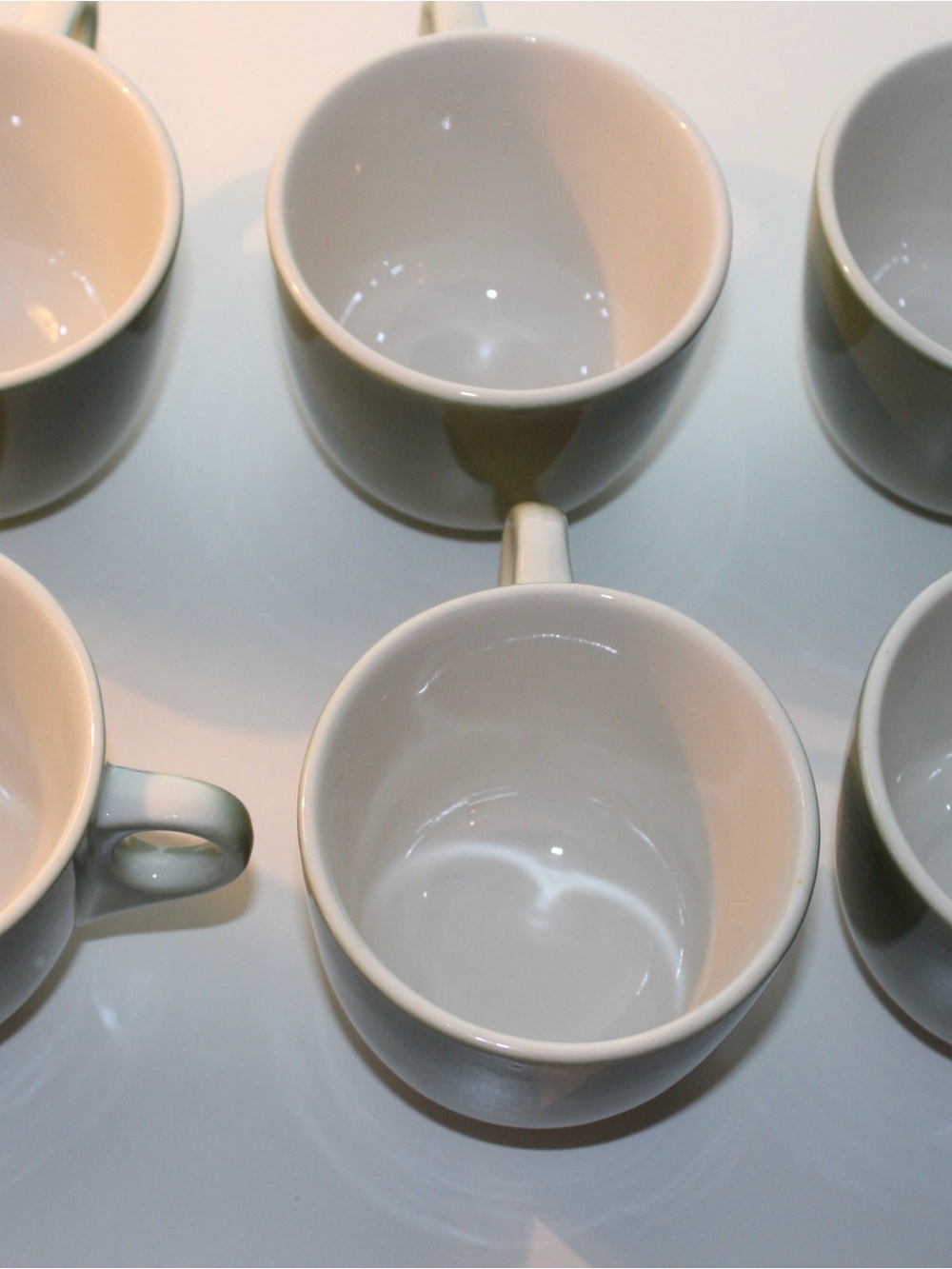Sage Green Ceramic Mug with Comfortable Handle - Picture 3 of 10